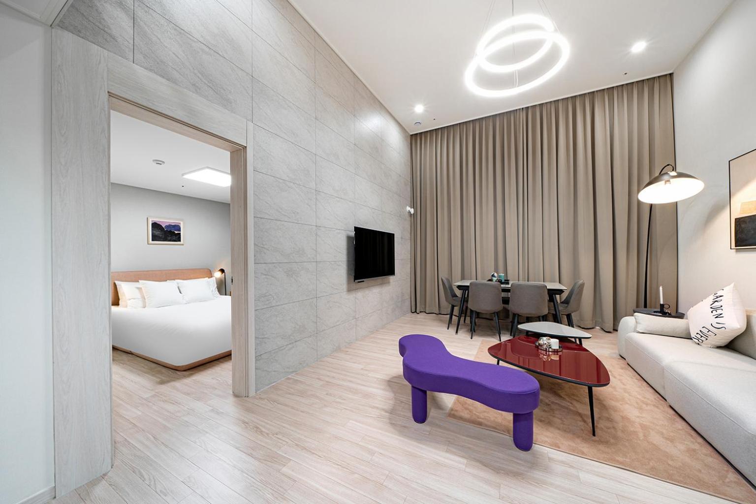 Ferienwohnung Le Collective Yeosu Exterior foto